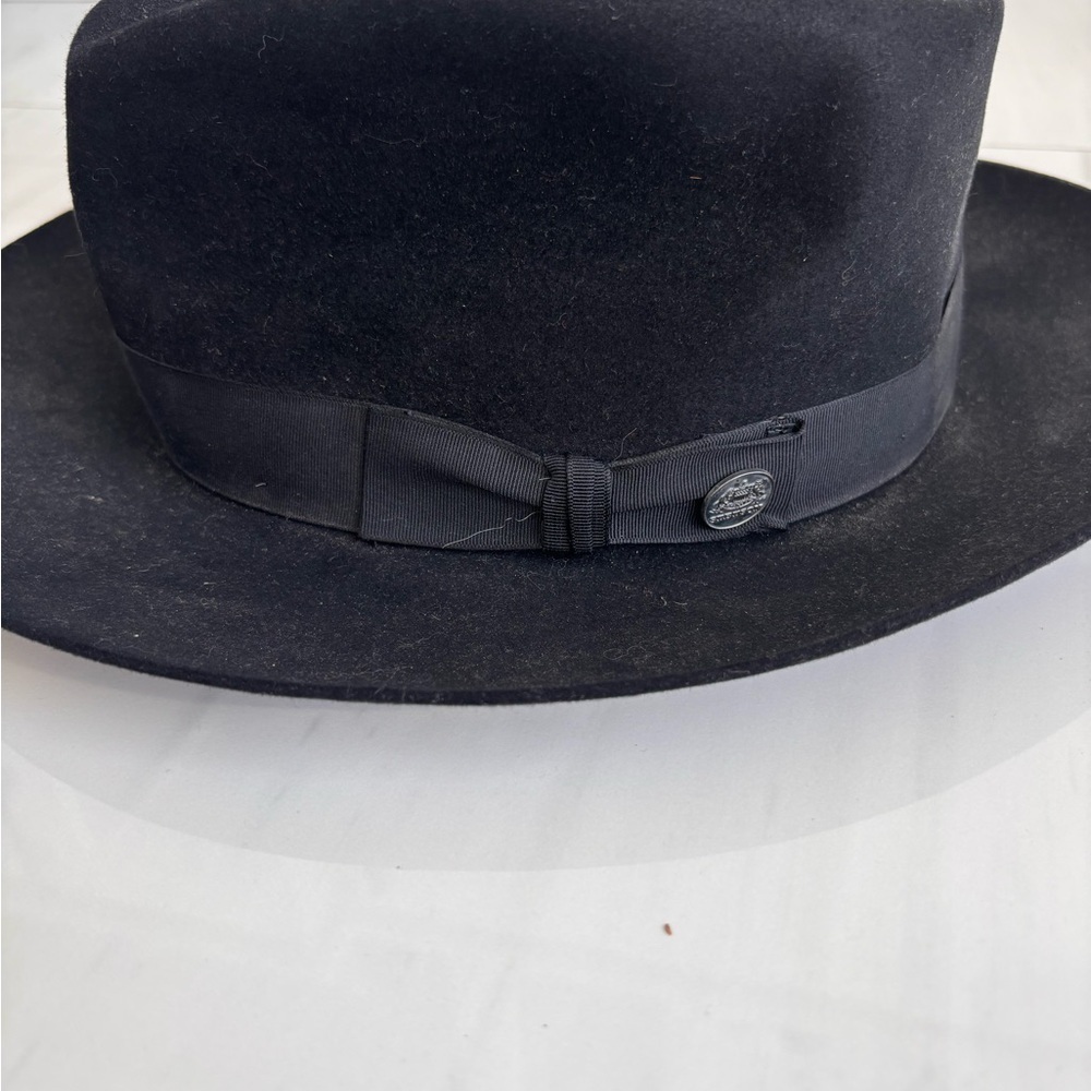 Stetson Black Fedora Hat - Picture 2 of 5